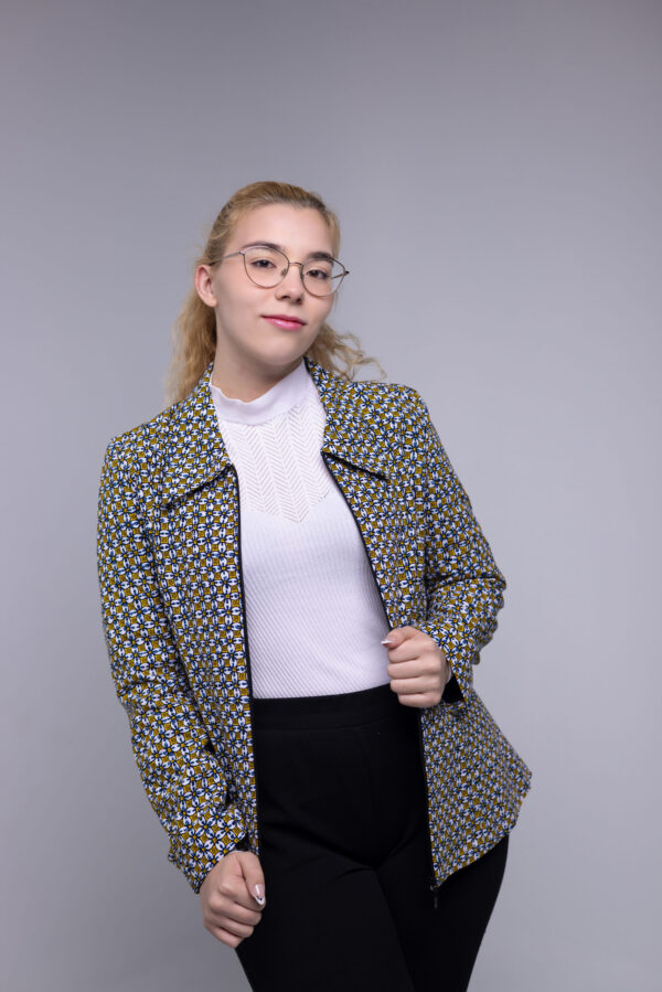 Veste Blazer Intemporelle à Zip